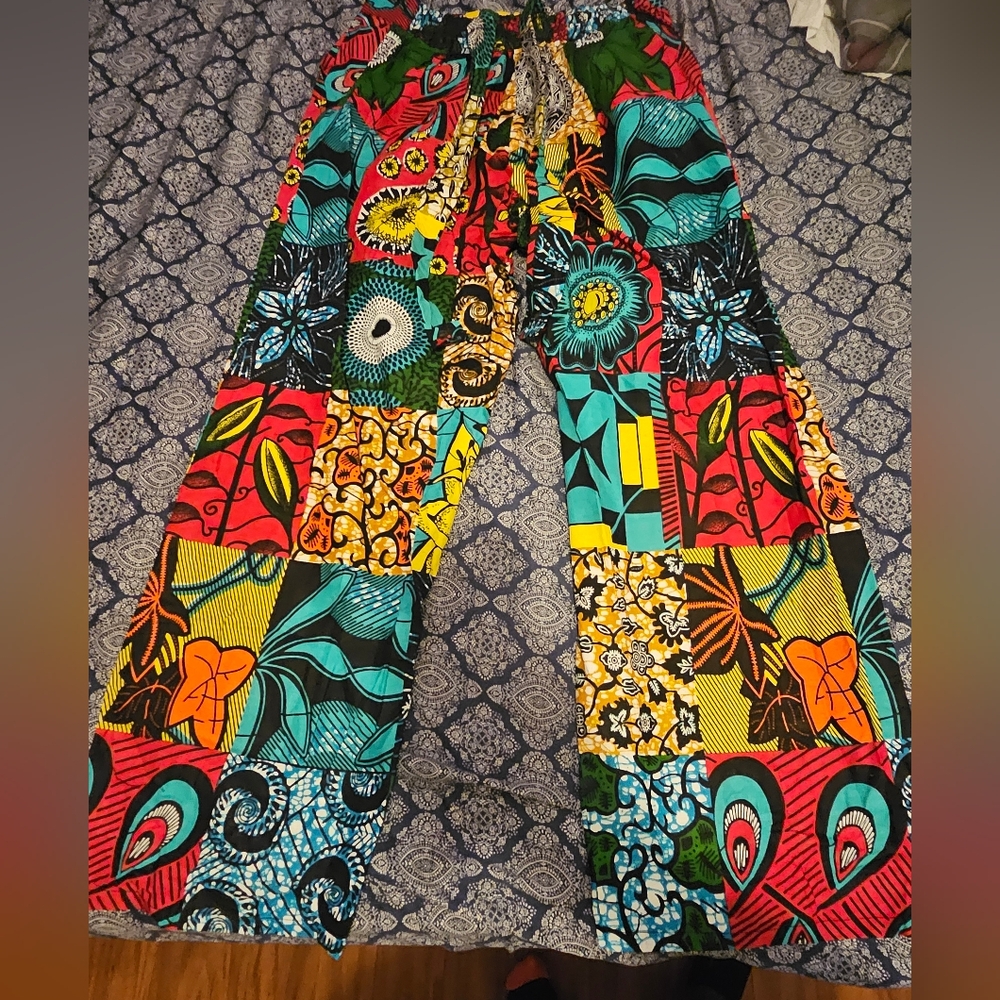 Colorful Patchwork Jumpsuit - image 5